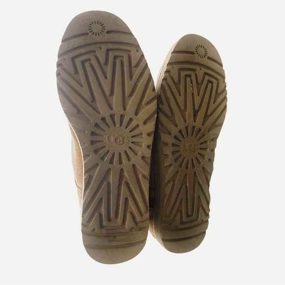 Ugg Bethany Chestnut Ankle Lace Up Boots Size 7 - Picture 10 of 10